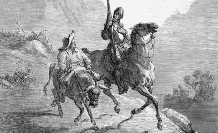 Don Quichot en Cervantes